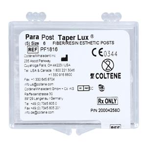 Pivots Fibre Recharge Taille 6 1,5 mm Noir Avec tête Effilé 5/paquet