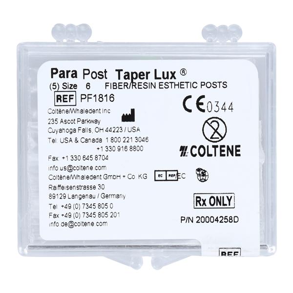 Pivots Fibre Recharge Taille 6 1,5 mm Noir Avec tête Effilé 5/paquet