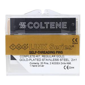 Broches Acier inoxydable Cisaille double Trousse complète L-551 0,027 po Ch.