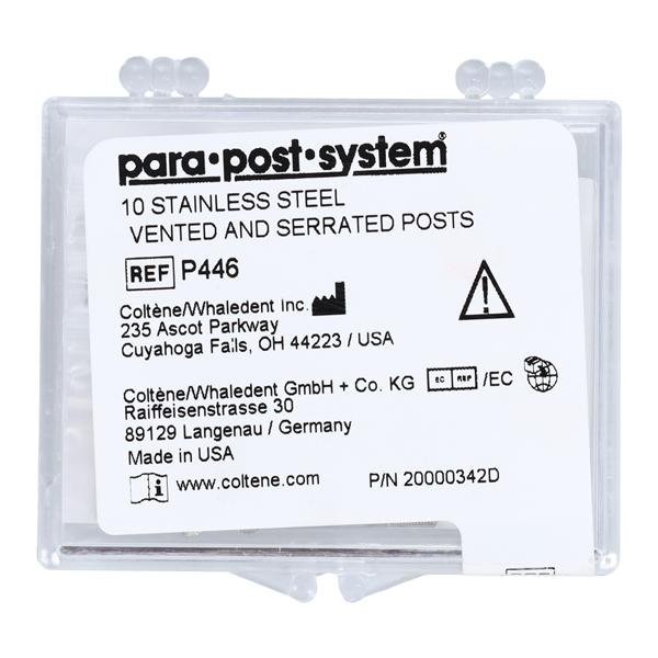 ParaPost Pivots Acier inoxydable Recharge 0,06 po Noir P44-6 10/paquet