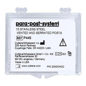 ParaPost Pivots Acier inoxydable Recharge 0,05 po Rouge P44-5 10/paquet