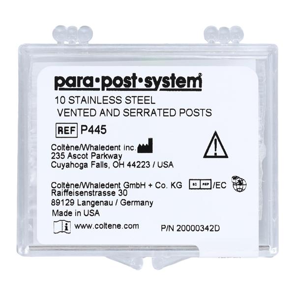 ParaPost Pivots Acier inoxydable Recharge 0,05 po Rouge P44-5 10/paquet
