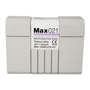Max Broches Manuel Titane Trousse complète M-21 0,021 po Violet Avec Forage Ch.