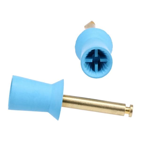 Cupules à prophy Souple strié/À nervures Type à loquet Bleu 144/paquet