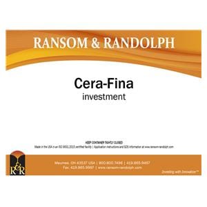 Cera-Fina Casting Investment 144/Bx