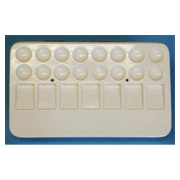 Henry Schein Plateau de mélange Palette de porcelaine Ch.