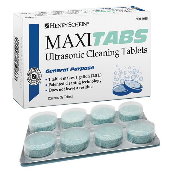 MaxiTabs Solution de nettoyage Ultrasonique Comprimés 32/boîte