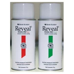 Reveal Occlusion Spray High Spot Indicator Red 75 Gm 75g