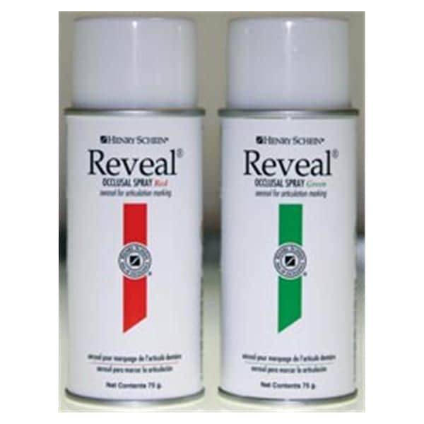 Reveal Occlusion Spray High Spot Indicator Red 75 Gm 75g