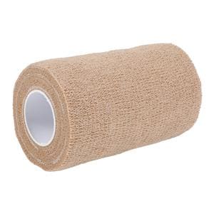 Bandage Stretch Elastic 4"x5yd Latex Self-Adhesive Tan Ea