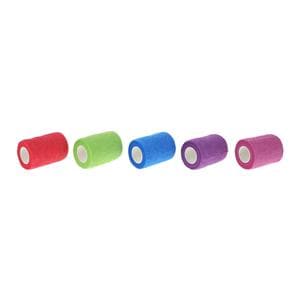 Bandage Stretch Elastic 3"x5yd Latex Assorted 24/Ca