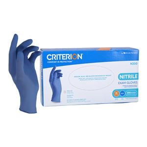 Criterion N200 Nitrile Gants Moyen Non stérile Bleu 200/boîte