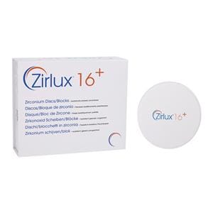 Zirlux16+ Zirconia Disc Preshaded A1 98x12 Ea