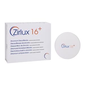 Zirlux16+ Zirconia Disc Preshaded A1 98x16 Ea