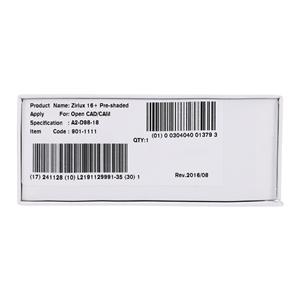 Zirlux16+ Zirconia Disc Preshaded A2 98x18 Ea