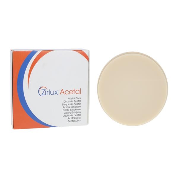 Zirlux Acetal Disc Resin B1 98x25 Ea