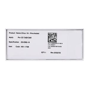 Zirlux16+ Zirconia Disc Preshaded D3 95x16 Ea