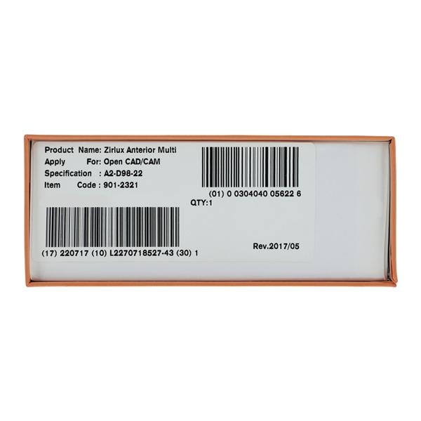 Zirlux ML antér A2, 98.5X22 Ch.