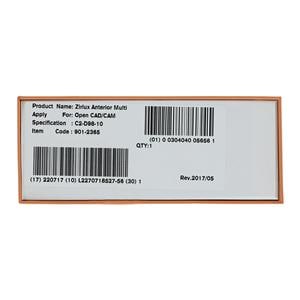 Zirlux ML antér C2, 98.5X10 Ch.