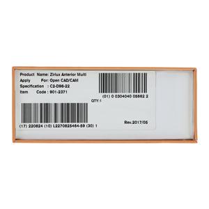 Zirlux Anterior Zirconia Disc Multi Layer C2 98x22 Ea