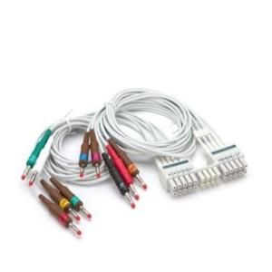 Electrocardio Leadwire New For WAM/AM12 Banana Plug 10 Wire Lead St