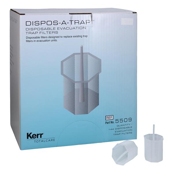 Dispos-A-Trap Trappe Aspiration 1,5 po Blanc 144/boîte