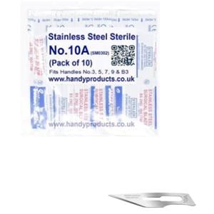 Blade Surgical Swann Morton #10A Sterile 100/Bx