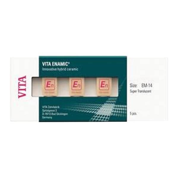 VITA ENAMIC ST Milling Blocks 14 4M2 For CEREC 5/Pk