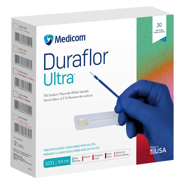 Duraflor Ultra Varnish 5% Sodium Fluoride Cherry 30/Bx