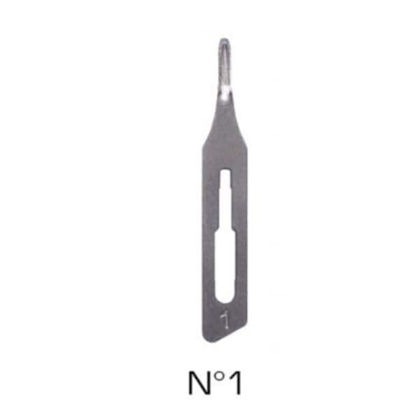 Stainless Steel Sterile Gouge Blade Size 1 100/Bx