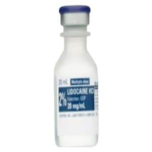 Lidocaine HCl w/Epinephrine Injection Vial 20mL with 2% epinephrine Ea