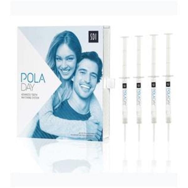 Pola Day Tooth Whitening 1.3 Gm Mini Kit 9.5% Hydrogen Peroxide Spearmint Bx