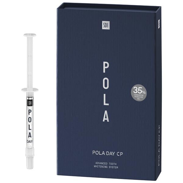 Pola Day Take Home Tooth Whitening Mini Kit 35% Carbamide Peroxide Spearmint Bx