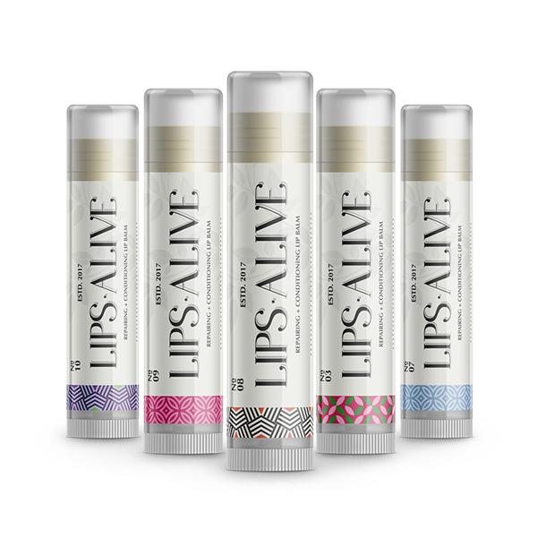 Lips Alive Lip Balm Stick Therapeutic Assorted Kids Tube 100/Pk