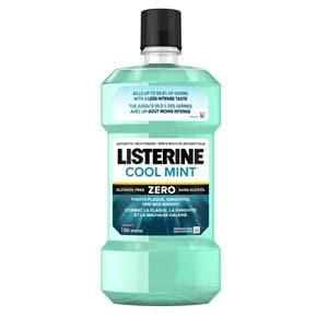 Listerine Zero Antiseptic Mild Mint Mouthwash 1 Liter Ea