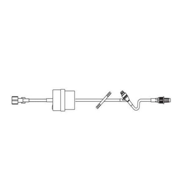 IV Extension Set Needle-Free 19" Priming Volume 3.3mL 48/Ca