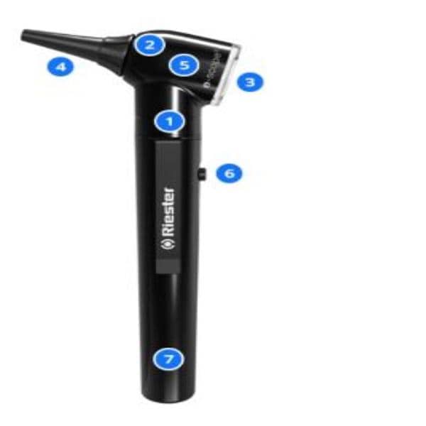 Illuminated Otoscope AA Battery 2.5V Ea