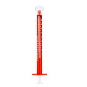 Oral Syringe Plastic Orange, 5 BX/CA