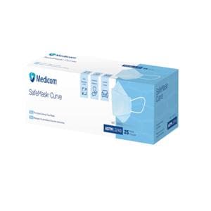 SafeMask Face Mask ASTM Level 3 Blue 25/Bx