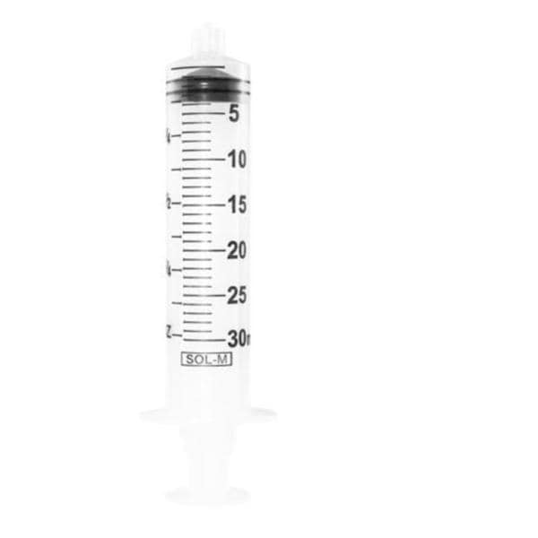 Needleless Syringe 30mL Slip Tip No Dead Space 50/Bx, 8 BX/CA