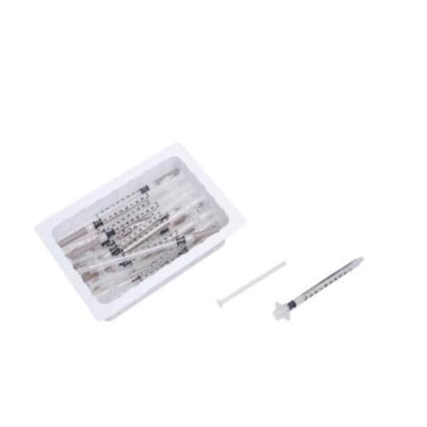 Insulin Syringe/Needle 29gx1/2" 0.5mL Fixed Needle Safety Low Dead Space 100/Bx, 10 BX/CA