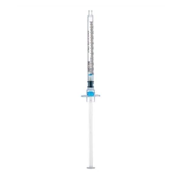 Safety Syringe/Needle 29gx1/2" 1mL Fixed Needle Safety Low Dead Space 100/Bx, 10 BX/CA