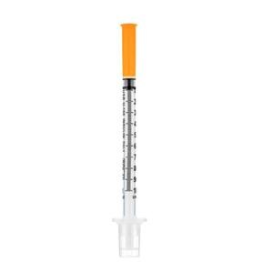 Insulin Syringe/Needle 31gx6mm 0.5mL Standard Low Dead Space 100/Bx, 10 BX/CA