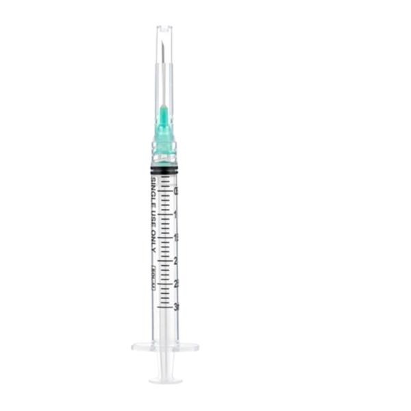 Hypodermic Syringe/Needle 21gx1" 3mL Luer Lock Exchngbl Ndl Std LDS 100/Bx, 8 BX/CA