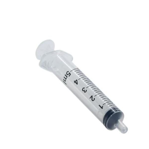 Oral Syringe Plastic Clear, 5 BX/CA