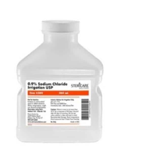 SteriCare Solutions Irrigation Solution Normal Saline 250mL Bt Ea