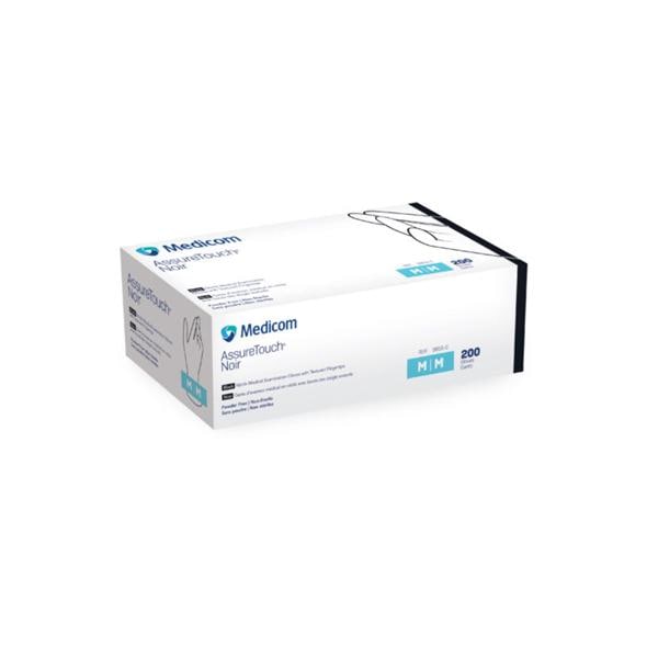 AssureTouch Nitrile Gloves Black Non-Sterile
