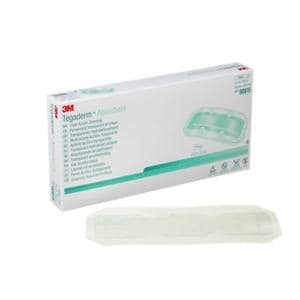 Tegaderm Acrylic Transparent Dressing Sterile Rectangle Adhesive Absorbent, 4 BX/CA