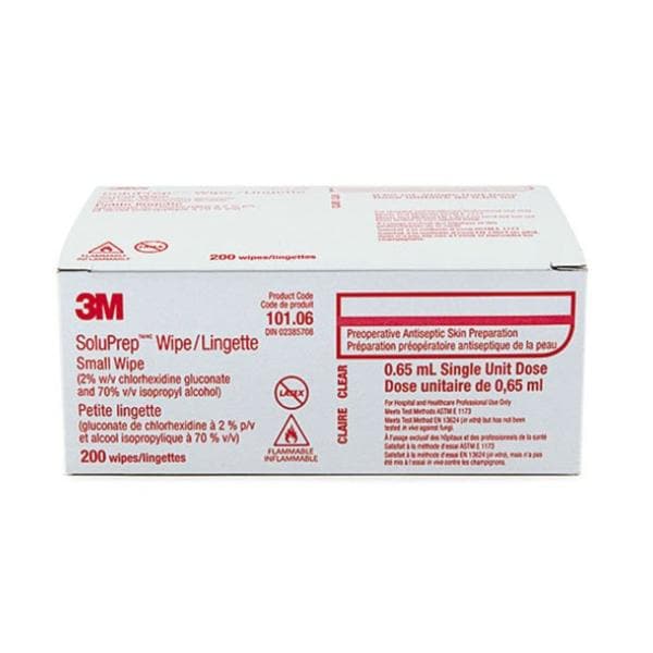 SoluPrep Skin Cleansing Antiseptic Wipe, 10 BX/CA