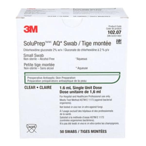 SoluPrep Surgical Prep Swab 1.6mL, 10 BX/CA